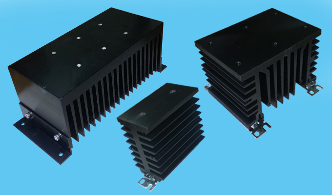 Đế nhôm tản nhiệt, đế tản nhiệt relay bán dãn SSR