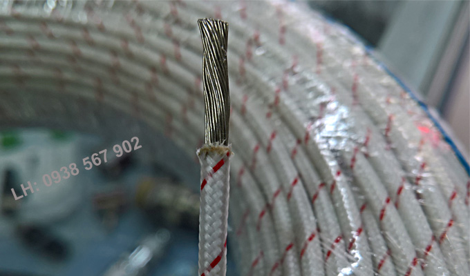Kết cấu dây điện chịu nhiệt, dây chịu nhiệt amiang Kết cấu dây điện chịu nhiệt, dây chịu nhiệt amiang