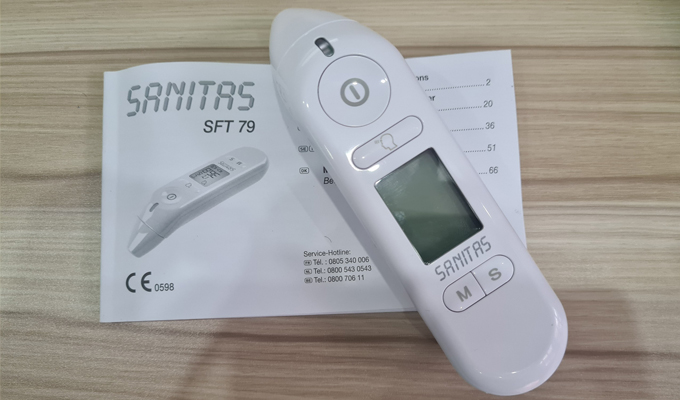 Hướng dẫn sử dụng máy đo nhiệt độ SANITAS SFT79, SANITAS SFT 79
