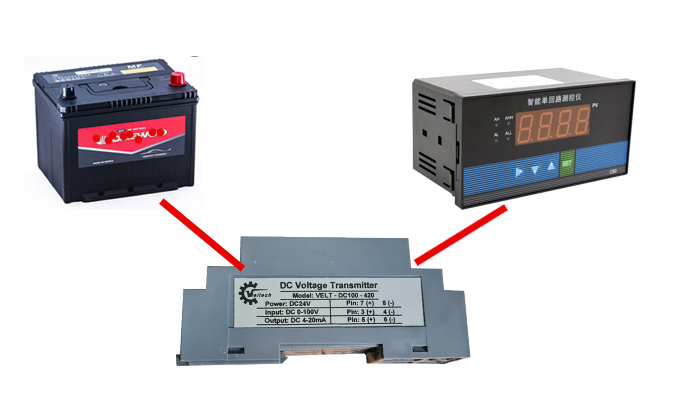 Bộ chuyển đổi tín hiệu 0-100V sang 4-20mA, 0-10VDC